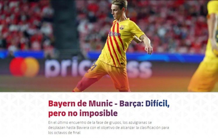 德国基金尚未在年底前完成对巴萨Barca Vision 10%股份的收购，从而违反了自去年夏天以来与俱乐部达成的协议。